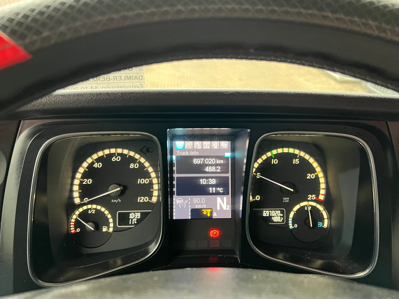 Mercedes-Benz Actros 2548 L 6x2 Actros 2548 L 6x2, Retarder, Liftachse, StreamSpace, 2-Seiten-Getreidekipper - Savivartis sunkvežimis: foto 4 Mercedes-Benz Actros 2548 L 6x2 Actros 2548 L 6x2, Retarder, Liftachse, StreamSpace, 2-Seiten-Getreidekipper - Savivartis sunkvežimis: foto 4