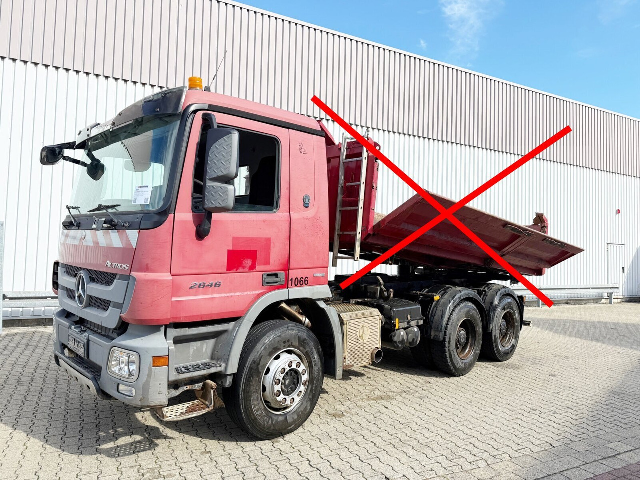 Mercedes-Benz Actros 2646 K 6x4 Actros 2646 K 6x4, Retarder - Važiuoklės sunkvežimis: foto 1 Mercedes-Benz Actros 2646 K 6x4 Actros 2646 K 6x4, Retarder - Važiuoklės sunkvežimis: foto 1