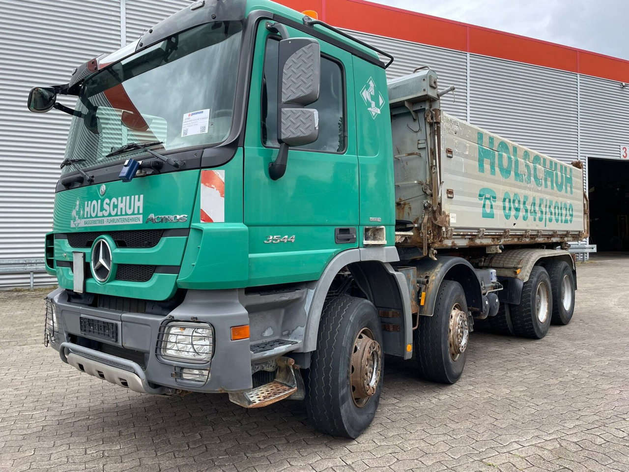 Mercedes-Benz Actros MP III 3544/8x4/4 Actros MP III 3544/8x4/4, 3 Pedale lizingą Mercedes-Benz Actros MP III 3544/8x4/4 Actros MP III 3544/8x4/4, 3 Pedale: foto 10