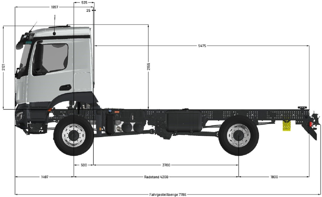 Mercedes-Benz Arocs 1827/30 A 4x4 Arocs 1827/30 A 4x4, mehrfach vorhanden! - Važiuoklės sunkvežimis: foto 5 Mercedes-Benz Arocs 1827/30 A 4x4 Arocs 1827/30 A 4x4, mehrfach vorhanden! - Važiuoklės sunkvežimis: foto 5