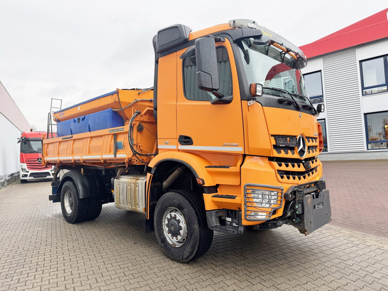 Savivartis sunkvežimis Mercedes-Benz Arocs 2036 AK 4x4 Arocs 2036 AK 4x4, Grounder, Motorabtrieb, Bordmatik, Winterdienstausstattung: foto 9