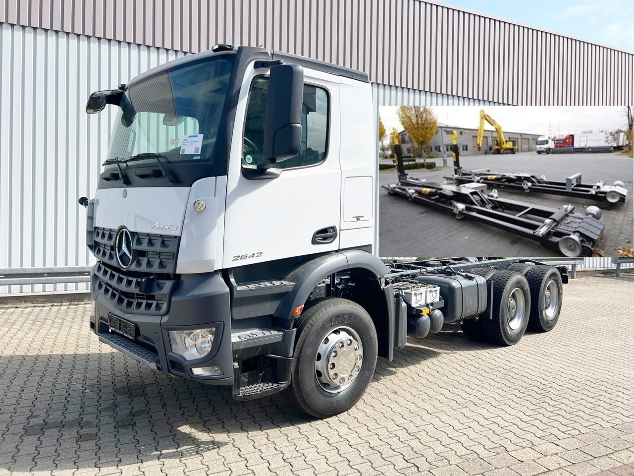 Mercedes-Benz Arocs 2642 K 6x4 Arocs 2642 K 6x4/33 , Retarder, Motorabtrieb - Hook-lift sunkvežimis: foto 1 Mercedes-Benz Arocs 2642 K 6x4 Arocs 2642 K 6x4/33 , Retarder, Motorabtrieb - Hook-lift sunkvežimis: foto 1