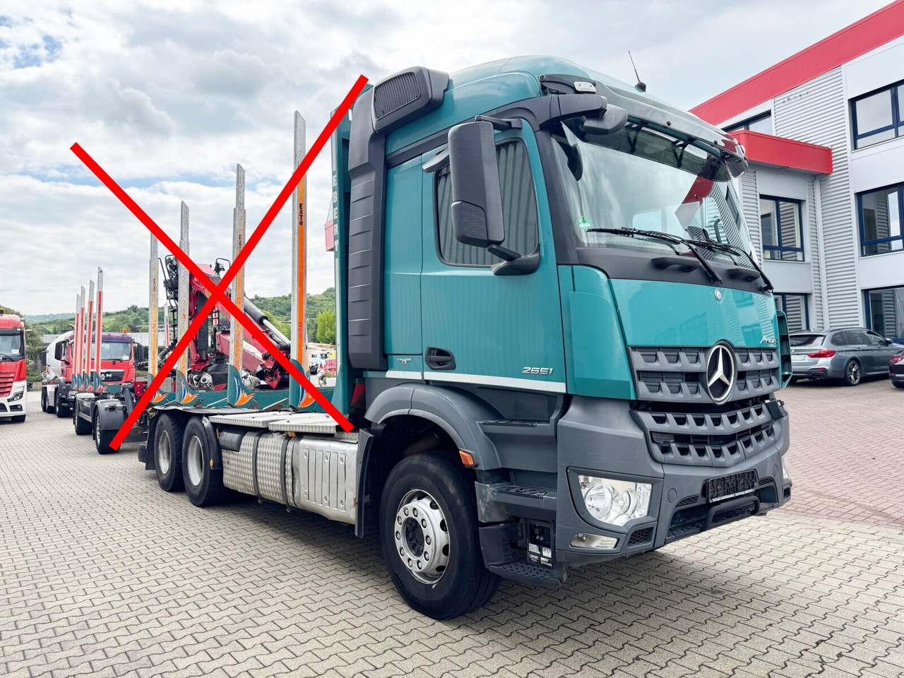 Važiuoklės sunkvežimis Mercedes-Benz Arocs 2651 L 6x4 Arocs 2651 L 6x4, Retarder, StreamSpace: foto 8
