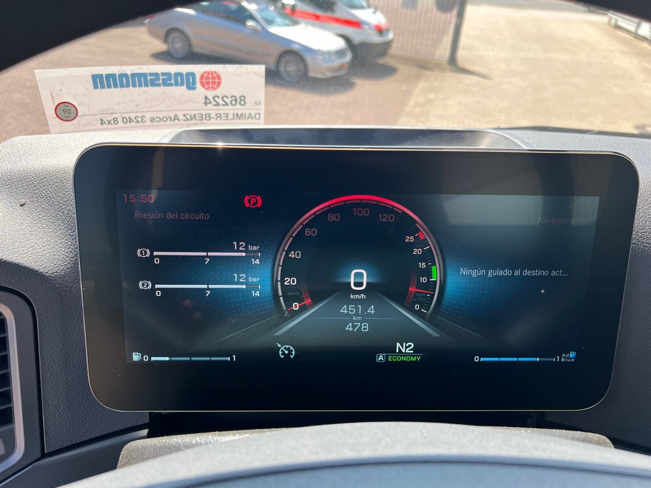 Mercedes-Benz Arocs 3240 8x4 Arocs 3240 8x4/42, Motorabtrieb - Hook-lift sunkvežimis: foto 2 Mercedes-Benz Arocs 3240 8x4 Arocs 3240 8x4/42, Motorabtrieb - Hook-lift sunkvežimis: foto 2