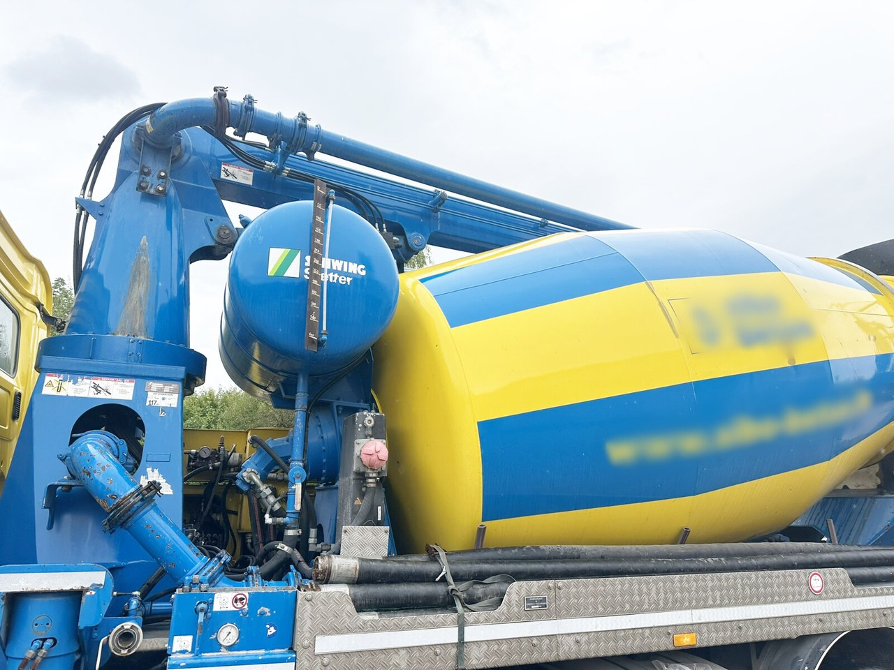 Betono siurblys Mercedes-Benz Arocs 3246 B 8x4 Stetter Mischer 7m³, Pumpe 25m Arocs 3246 B 8x4 Stetter Mischer 7m³, Pumpe 25m: foto 15