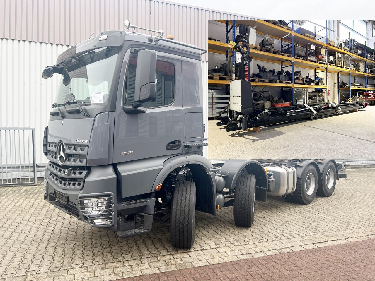 Mercedes-Benz Arocs 3251 L 8x4/4 Arocs 3251 L 8x4/4 - Hook-lift sunkvežimis: foto 1 Mercedes-Benz Arocs 3251 L 8x4/4 Arocs 3251 L 8x4/4 - Hook-lift sunkvežimis: foto 1