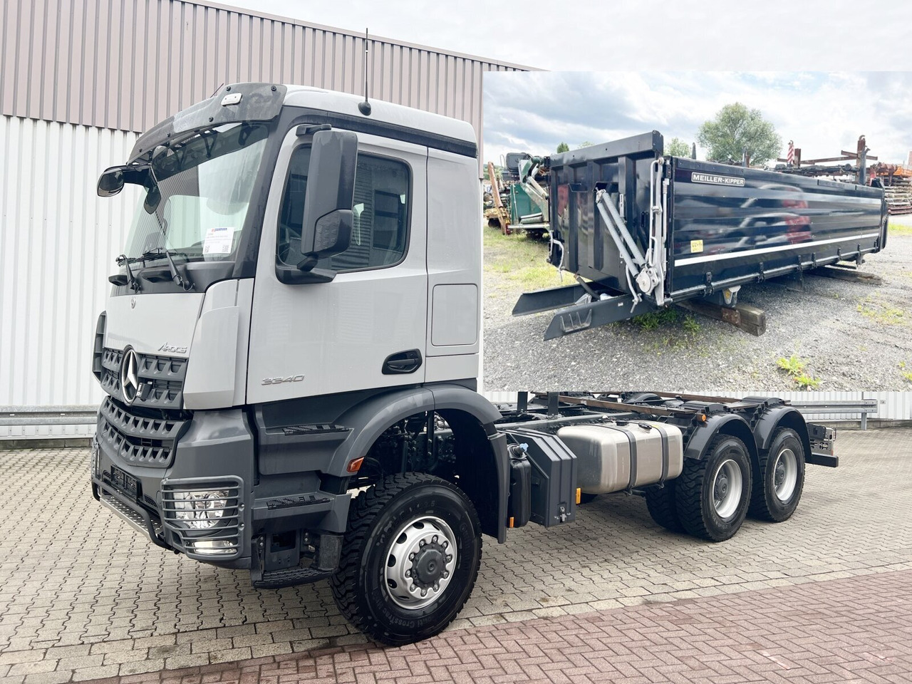 Mercedes-Benz Arocs 3340/46 A 6x6 Arocs 3340/46 A 6x6, Grounder - Savivartis sunkvežimis: foto 1 Mercedes-Benz Arocs 3340/46 A 6x6 Arocs 3340/46 A 6x6, Grounder - Savivartis sunkvežimis: foto 1
