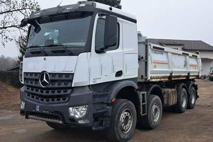 Mercedes-Benz Arocs 3445 K 8x4/4 Arocs 3445 K 8x4/4, Meiller Bordmatik links - Savivartis sunkvežimis: foto 1 Mercedes-Benz Arocs 3445 K 8x4/4 Arocs 3445 K 8x4/4, Meiller Bordmatik links - Savivartis sunkvežimis: foto 1