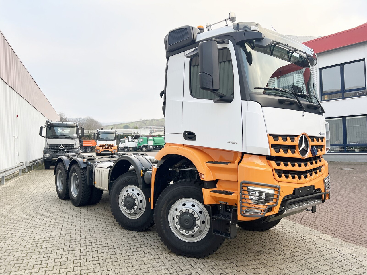 Nauja Hook-lift sunkvežimis Mercedes-Benz Arocs 4151 AK 8x8/4 Arocs 4151 AK 8x8/4, Grounder: foto 9