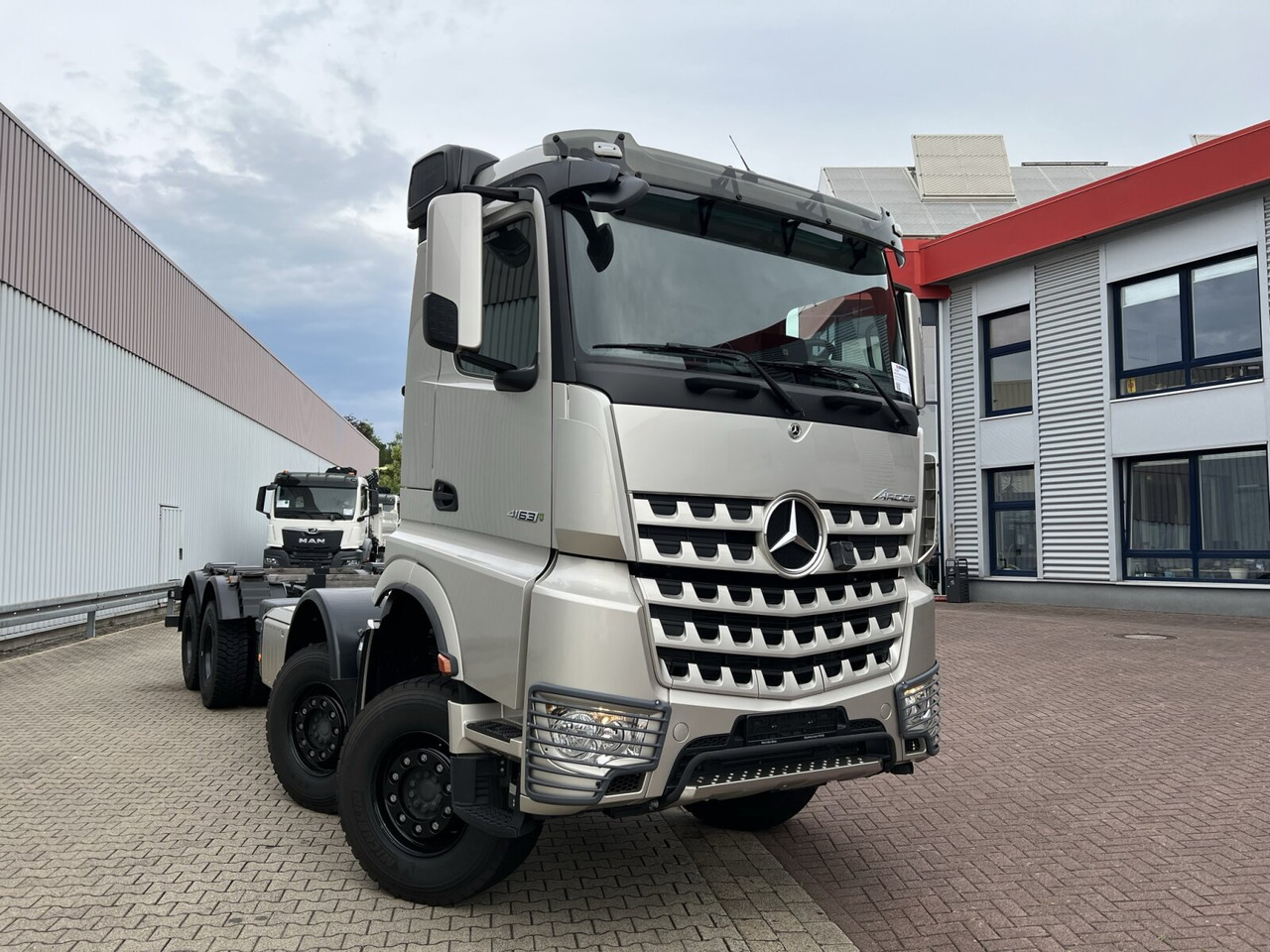 Nauja Hook-lift sunkvežimis Mercedes-Benz Arocs 4163/8x4 Arocs 4163/8x4, Hiab 26.59, Funk, Multimedia Cockpit,: foto 10