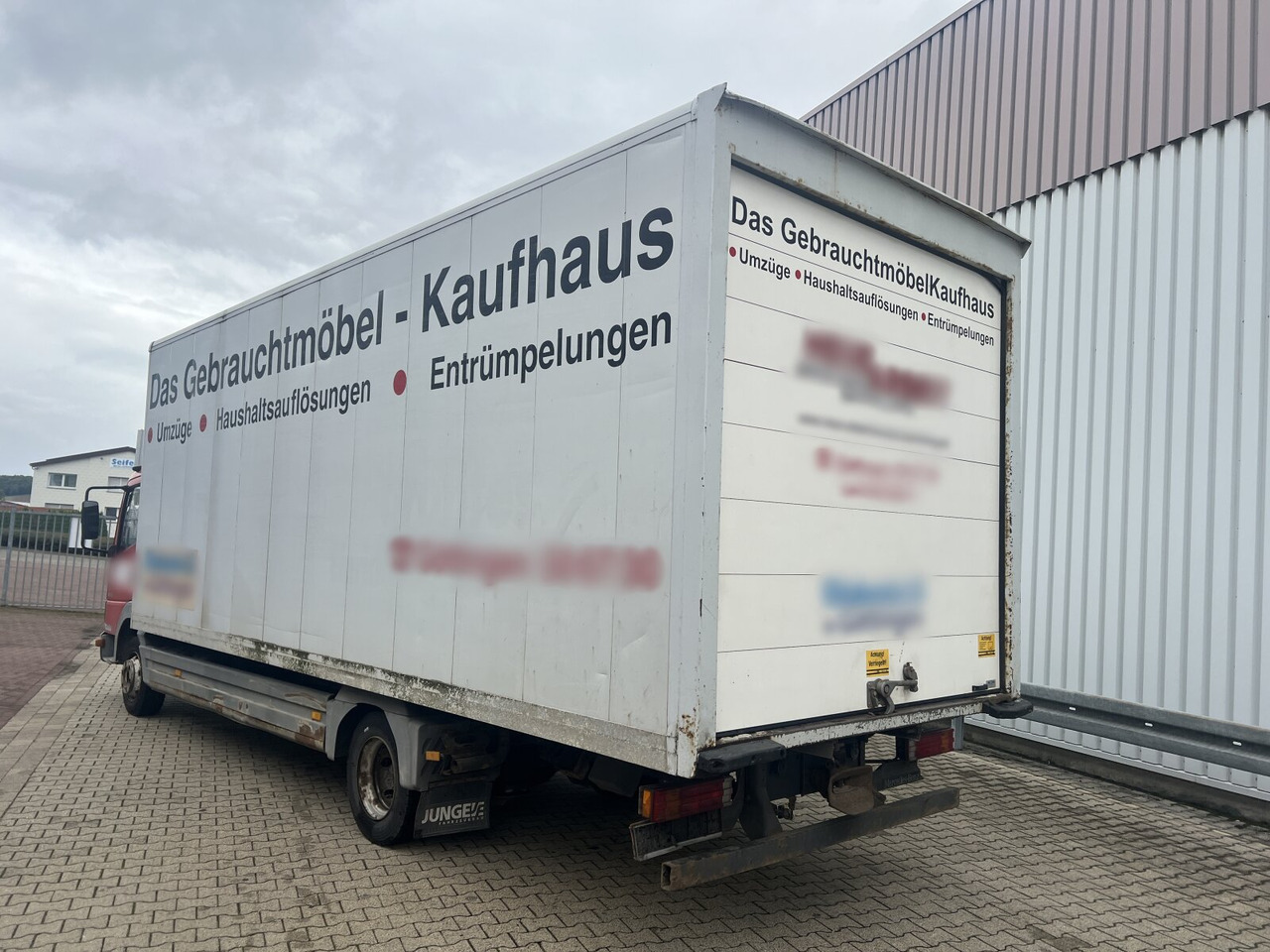 Mercedes-Benz Atego 815L 4x2 Atego 815L 4x2 - Furgonas sunkvežimis: foto 4 Mercedes-Benz Atego 815L 4x2 Atego 815L 4x2 - Furgonas sunkvežimis: foto 4