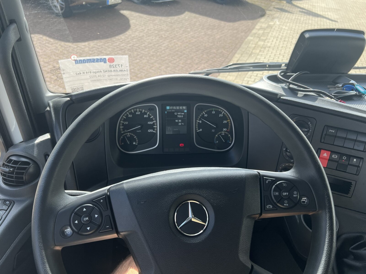 Savivartis sunkvežimis Mercedes-Benz Atego 818/23 K 4x2 Atego 818/23 K 4x2, 2x AHK, Meiller-Kipper, mehrfach Vorhanden!: foto 7