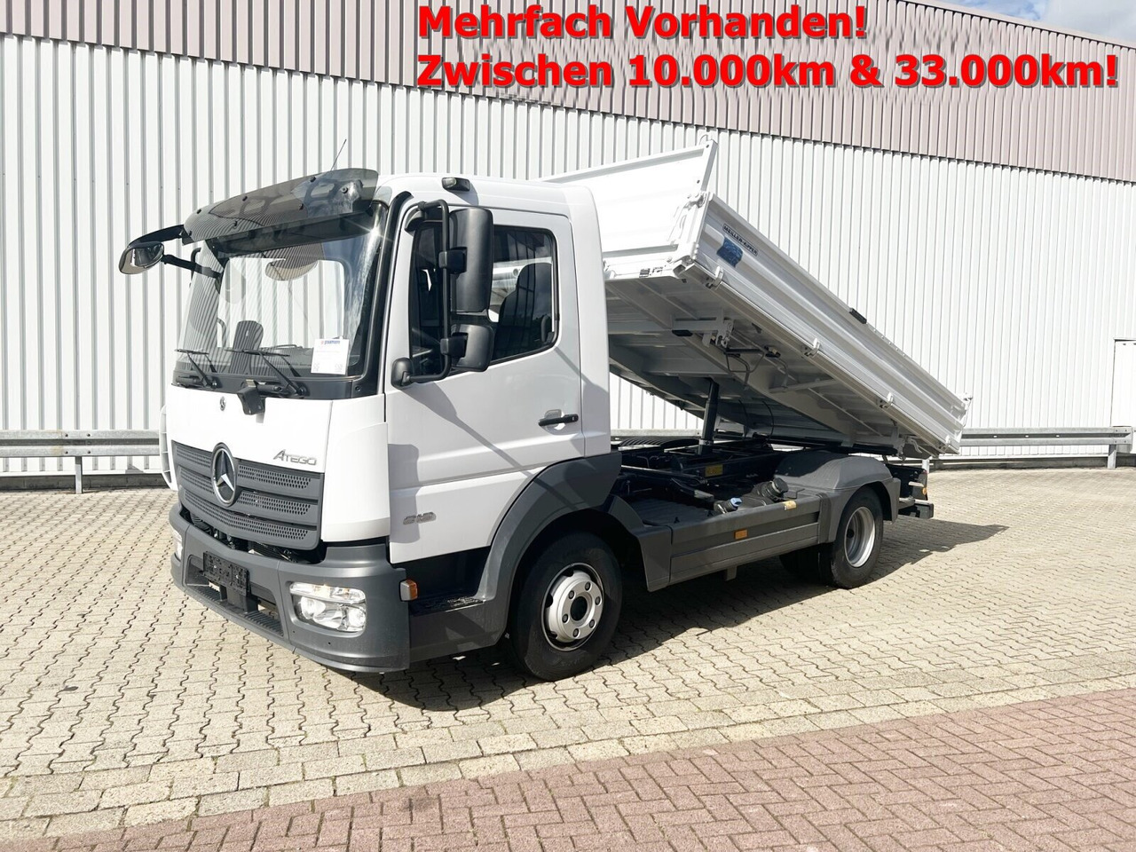 Mercedes-Benz Atego 818 K 4x2 Atego 818 K 4x2, 2x AHK, Meiller-Kipper, mehrfach Vorhanden! - Savivartis sunkvežimis: foto 1 Mercedes-Benz Atego 818 K 4x2 Atego 818 K 4x2, 2x AHK, Meiller-Kipper, mehrfach Vorhanden! - Savivartis sunkvežimis: foto 1