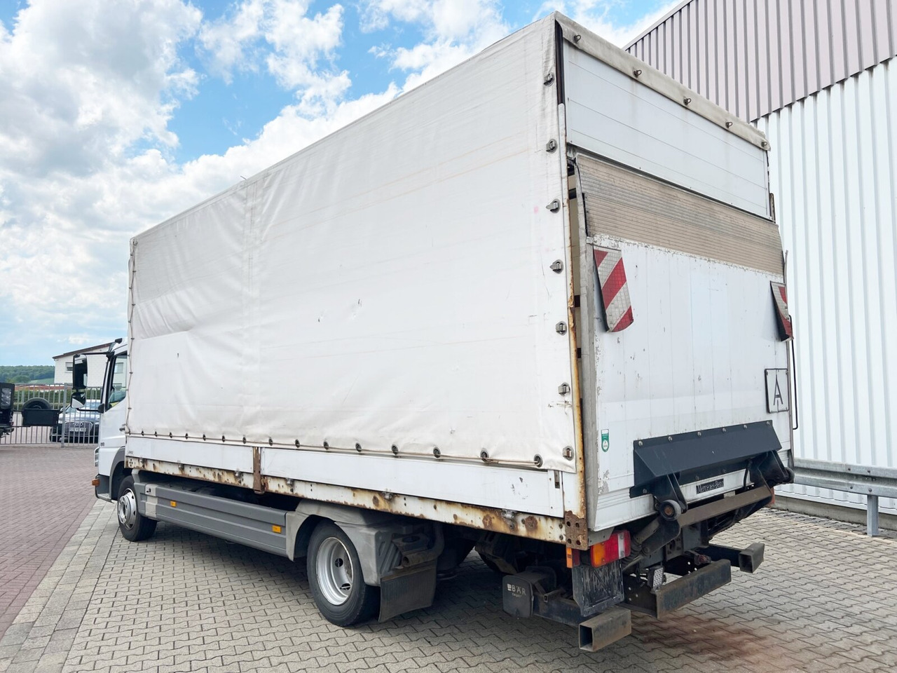 Tentinis sunkvežimis Mercedes-Benz Atego 818 L 4x2 Atego 818 L 4x2 mit LBW BÄR: foto 12