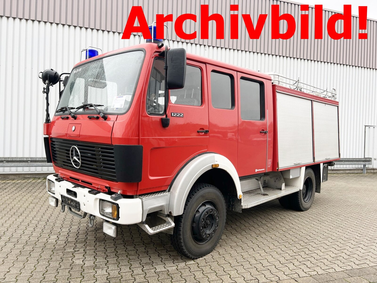 Mercedes-Benz SK 1222 AF 4x4 Doka SK 1222 AF 4x4 Doka, TLF16/25 - Greitosios pagalbos automobilis: foto 1 Mercedes-Benz SK 1222 AF 4x4 Doka SK 1222 AF 4x4 Doka, TLF16/25 - Greitosios pagalbos automobilis: foto 1