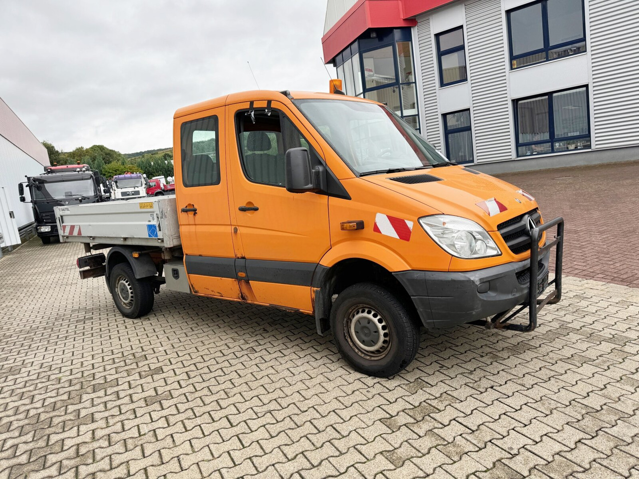 Bortinis automobilis, Komercinis automobilis su dviguba kabina Mercedes-Benz Sprinter 313 CDI 4x4 Doka Sprinter 313 CDI 4x4 Doka, Kipper, AT-Motor!: foto 7