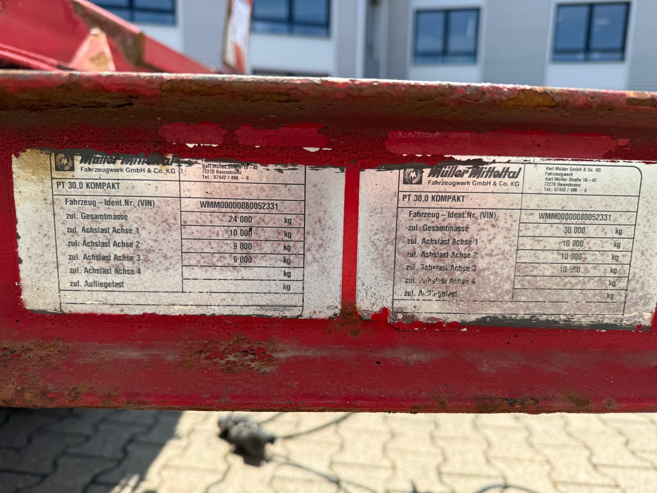 PT 30,0 Kompakt PT 30,0 Kompakt, verbr. auf 3m - Žemo profilio platforma priekaba: foto 4 PT 30,0 Kompakt PT 30,0 Kompakt, verbr. auf 3m - Žemo profilio platforma priekaba: foto 4