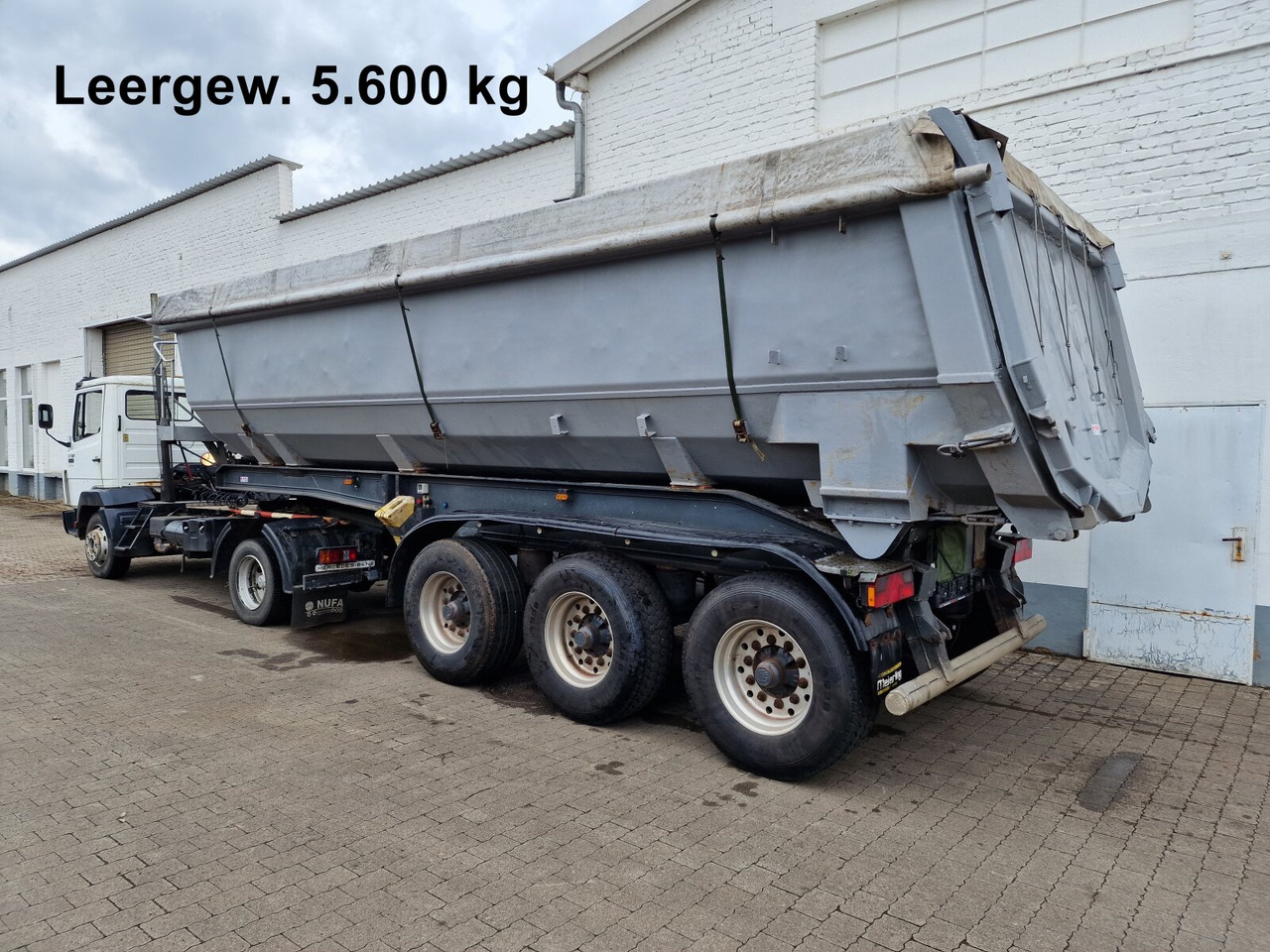 Meierling MKS 24 Meierling Combimulde MSK 24, 5.600 kg Leergew., 24 cbm - Puspriekabė: foto 1 Meierling MKS 24 Meierling Combimulde MSK 24, 5.600 kg Leergew., 24 cbm - Puspriekabė: foto 1