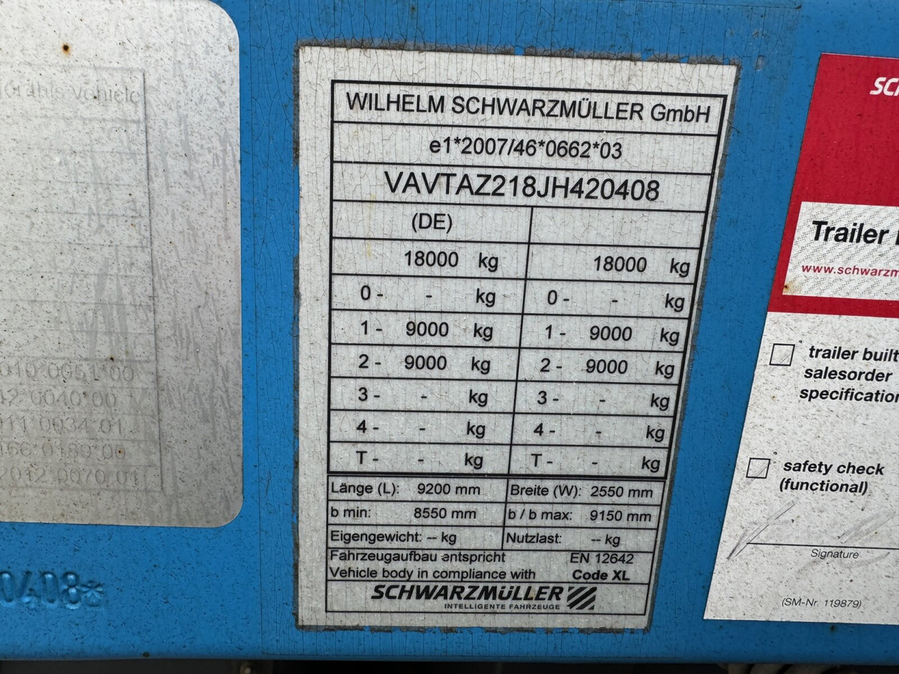 Schwarzmüller T-Serie T-Serie, TOP-Zustand - Platforminė/ Bortinė priekaba: foto 3 Schwarzmüller T-Serie T-Serie, TOP-Zustand - Platforminė/ Bortinė priekaba: foto 3
