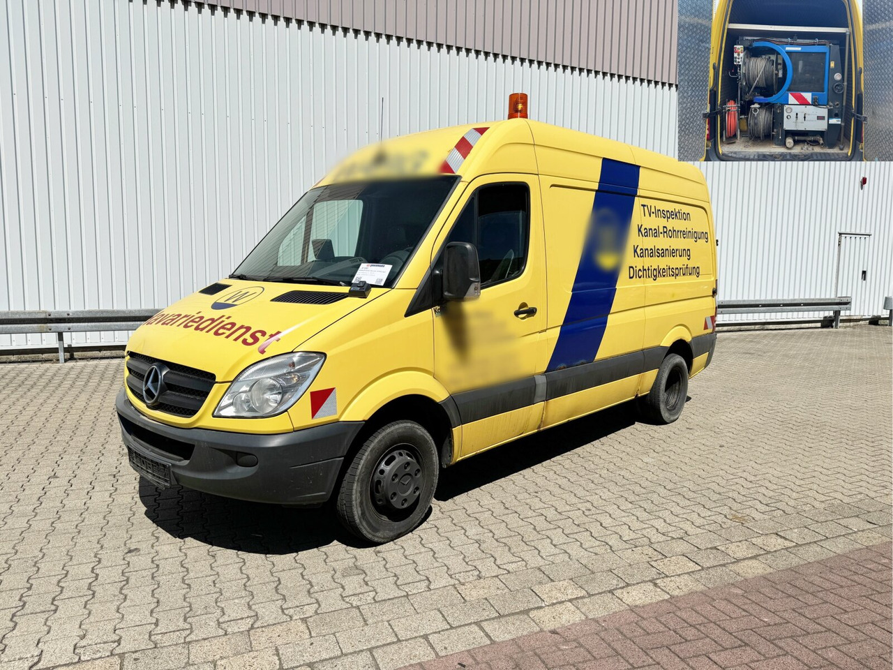 Mercedes-Benz Sprinter 516 KA 4x2 Sprinter 516 KA 4x2, KaRo Hochdruckspüler 150Bar/85l - Sunkvežimis: foto 1 Mercedes-Benz Sprinter 516 KA 4x2 Sprinter 516 KA 4x2, KaRo Hochdruckspüler 150Bar/85l - Sunkvežimis: foto 1