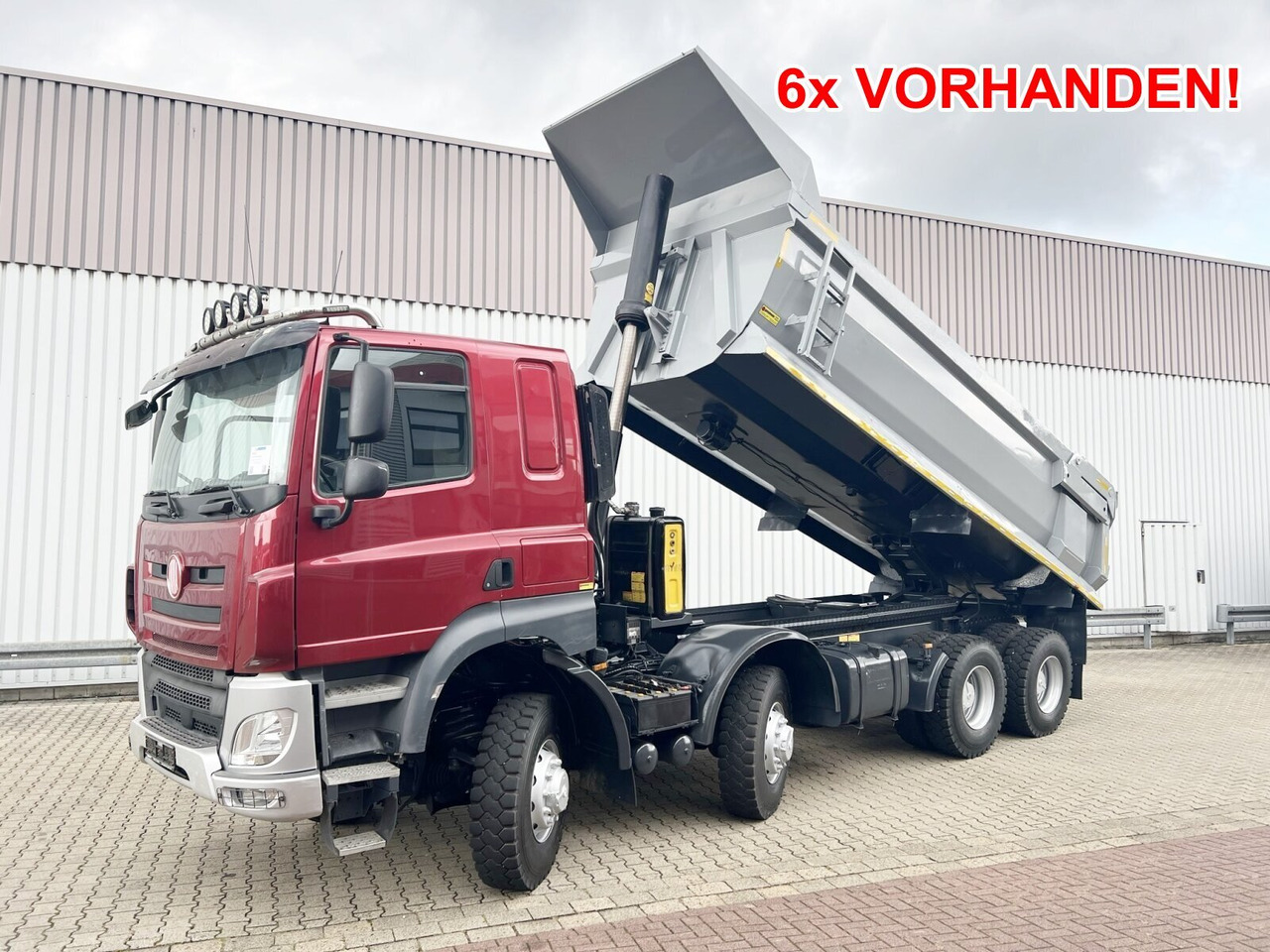 Tatra Phoenix 8x8 Phoenix 8x8, Stahlmulde ca. 22m³, hydr. Heckklappe - Savivartis: foto 1 Tatra Phoenix 8x8 Phoenix 8x8, Stahlmulde ca. 22m³, hydr. Heckklappe - Savivartis: foto 1