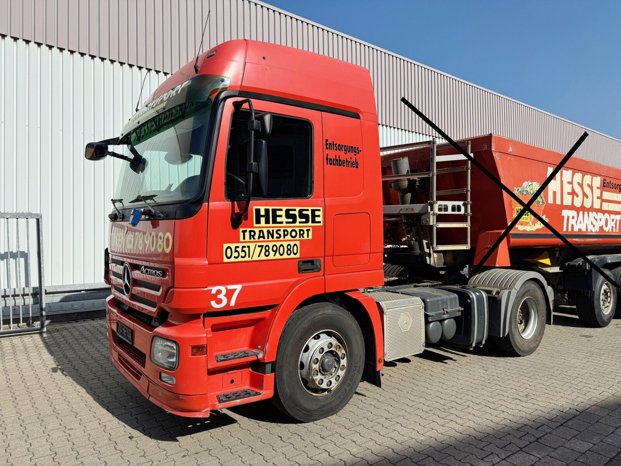 Mercedes-Benz Actros 1844 LS 4x2 Actros 1844 LS 4x2, Kipphydraulik - Vilkikas: foto 1 Mercedes-Benz Actros 1844 LS 4x2 Actros 1844 LS 4x2, Kipphydraulik - Vilkikas: foto 1