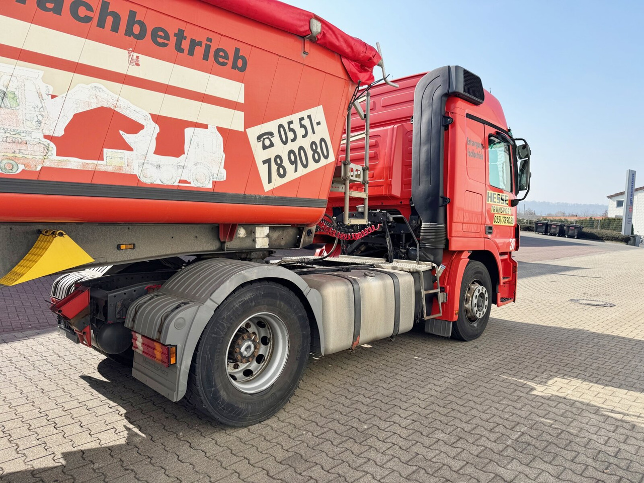 Vilkikas Mercedes-Benz Actros 1844 LS 4x2 Actros 1844 LS 4x2, Kipphydraulik: foto 11