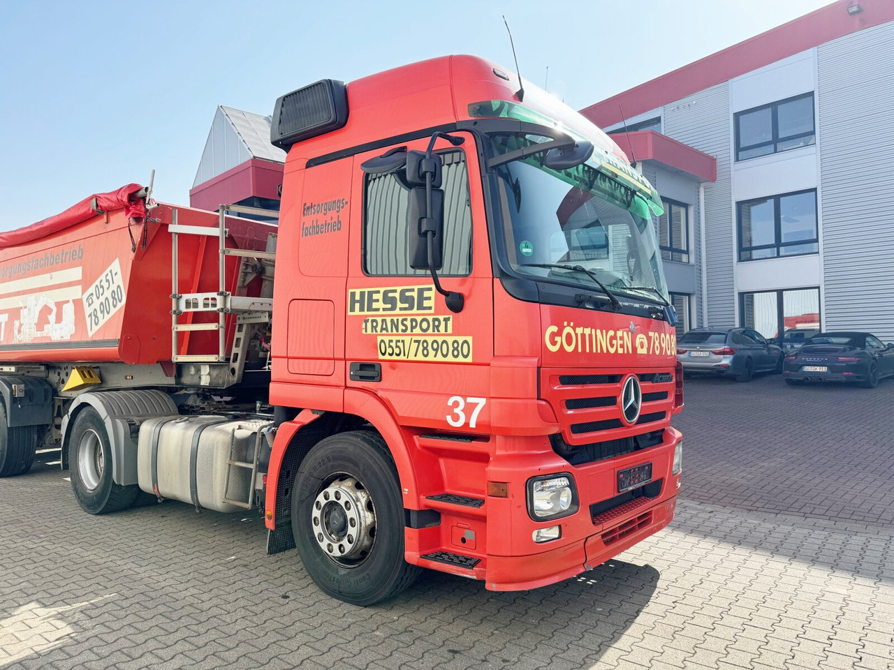 Vilkikas Mercedes-Benz Actros 1844 LS 4x2 Actros 1844 LS 4x2, Kipphydraulik: foto 10