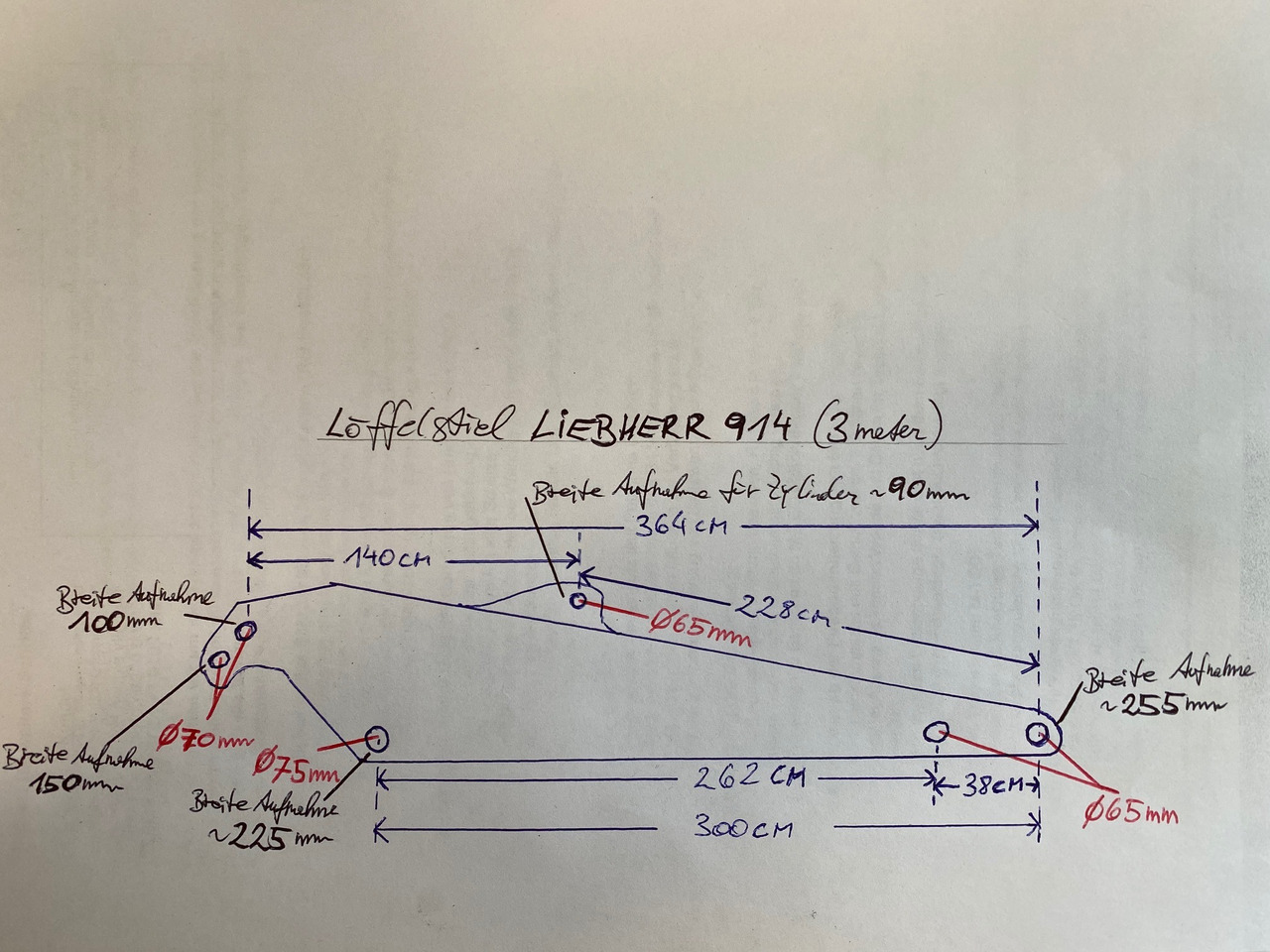 Löffelstiel Liebherr 914 - Rėmas/ Važiuoklė - Ekskavatorius: foto 4 Löffelstiel Liebherr 914 - Rėmas/ Važiuoklė - Ekskavatorius: foto 4