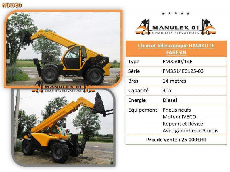 Haulotte FM3500/14E - Krautuvas-visureigis: foto 5 Haulotte FM3500/14E - Krautuvas-visureigis: foto 5