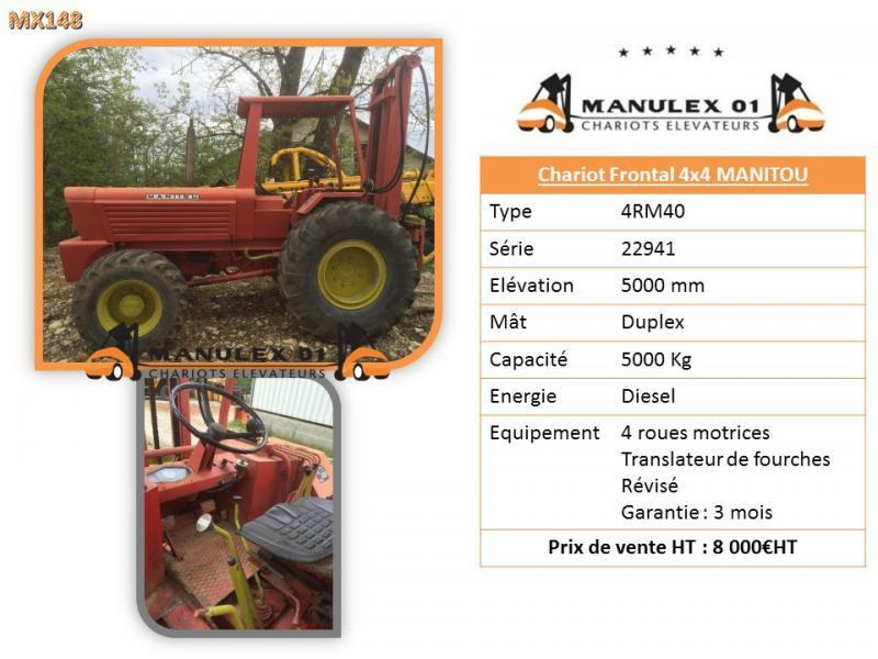 Manitou 4RM40 - Krautuvas-visureigis: foto 4 Manitou 4RM40 - Krautuvas-visureigis: foto 4