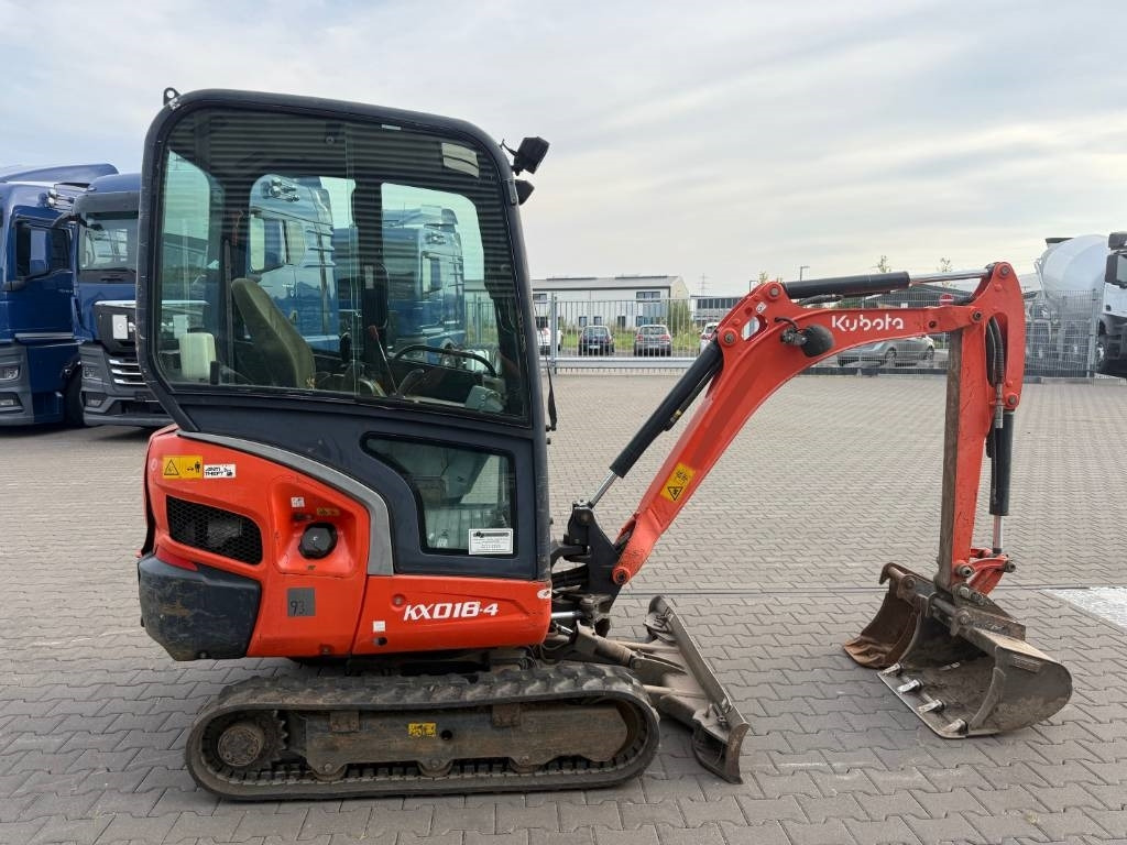 Kubota KX 018-4 - Mini ekskavatorius: foto 4 Kubota KX 018-4 - Mini ekskavatorius: foto 4