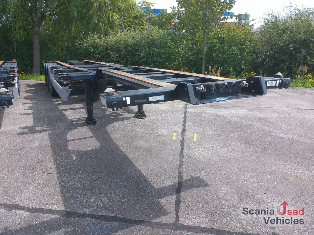 KOEGEL S24-2 Port 40 simplex 2x20-30-40HC Container - Konteineris-vežimus/ Sukeisti kūną puspriekabė: foto 1 KOEGEL S24-2 Port 40 simplex 2x20-30-40HC Container - Konteineris-vežimus/ Sukeisti kūną puspriekabė: foto 1