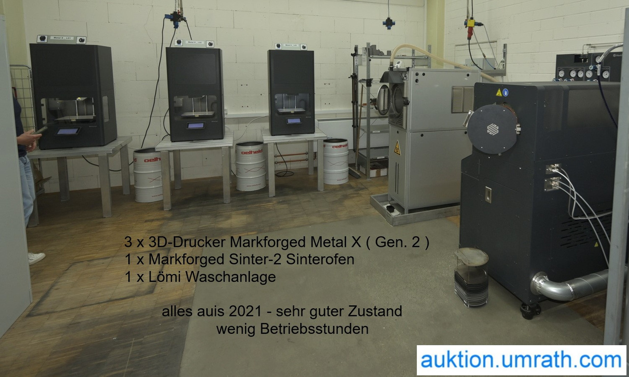 Markforged Metal X Metal X Metal-3D-Printing farm - Spausdinimo mašina: foto 1 Markforged Metal X Metal X Metal-3D-Printing farm - Spausdinimo mašina: foto 1
