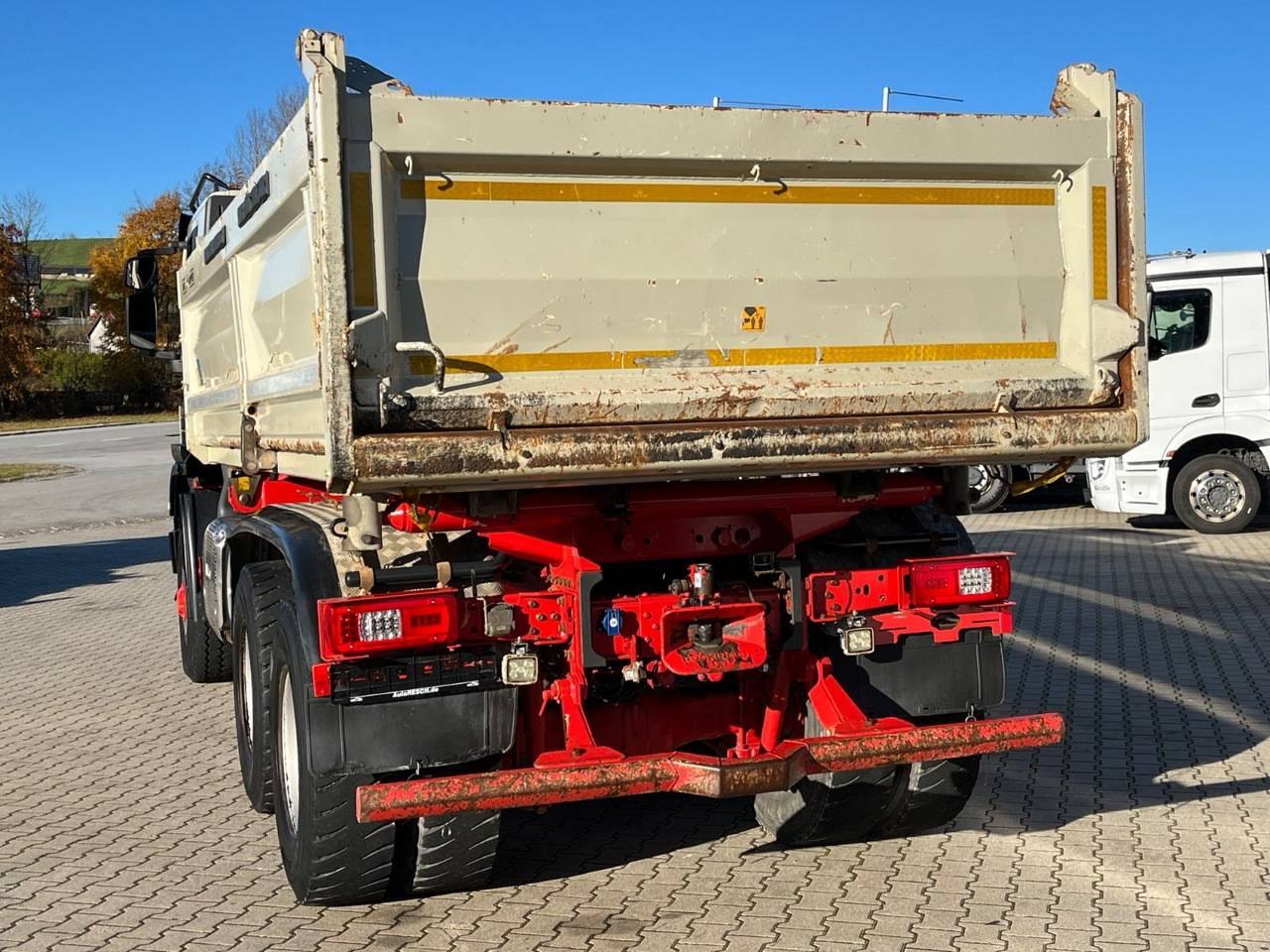 Savivartis sunkvežimis Iveco Starlis X-Way 480 6x6 Hydro Meiller  Bordmatik: foto 18