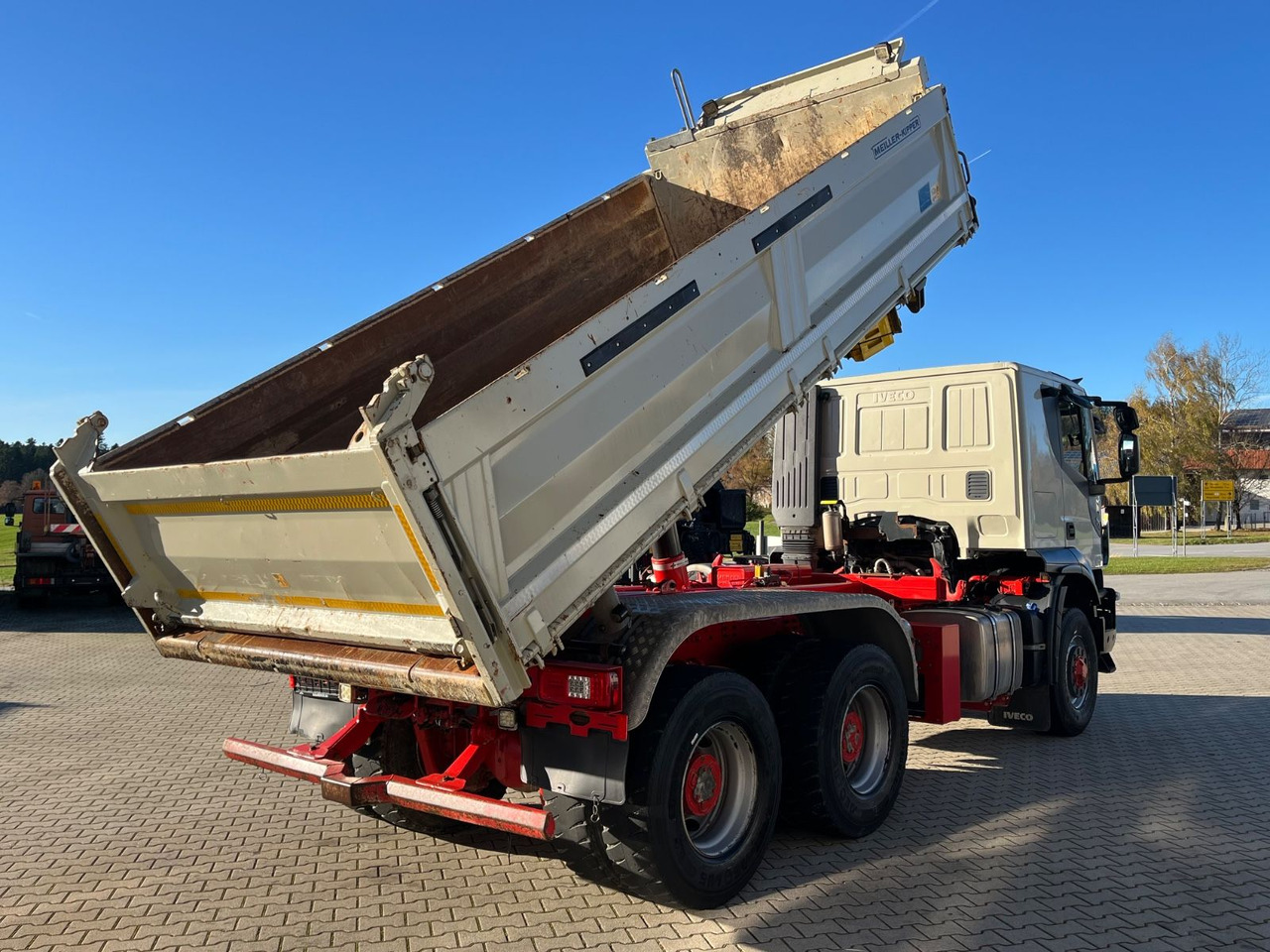 Savivartis sunkvežimis Iveco Starlis X-Way 480 6x6 Hydro Meiller  Bordmatik: foto 7