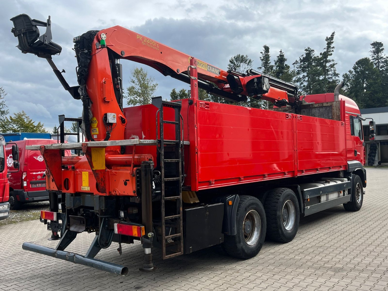MAN TGA 26.480 mit Palfinger PK 24001L mit Winde - Platforminis/ Bortinis sunkvežimis, Sunkvežimis su kranu: foto 5 MAN TGA 26.480 mit Palfinger PK 24001L mit Winde - Platforminis/ Bortinis sunkvežimis, Sunkvežimis su kranu: foto 5