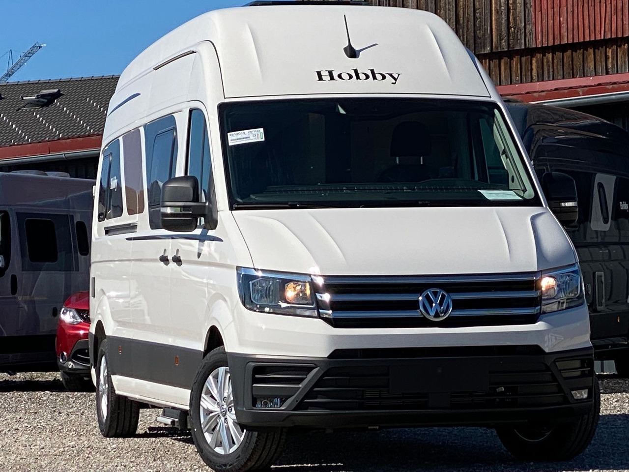 Hobby Maxia Van 680 DT - Mikroautobusas kemperis: foto 1 Hobby Maxia Van 680 DT - Mikroautobusas kemperis: foto 1