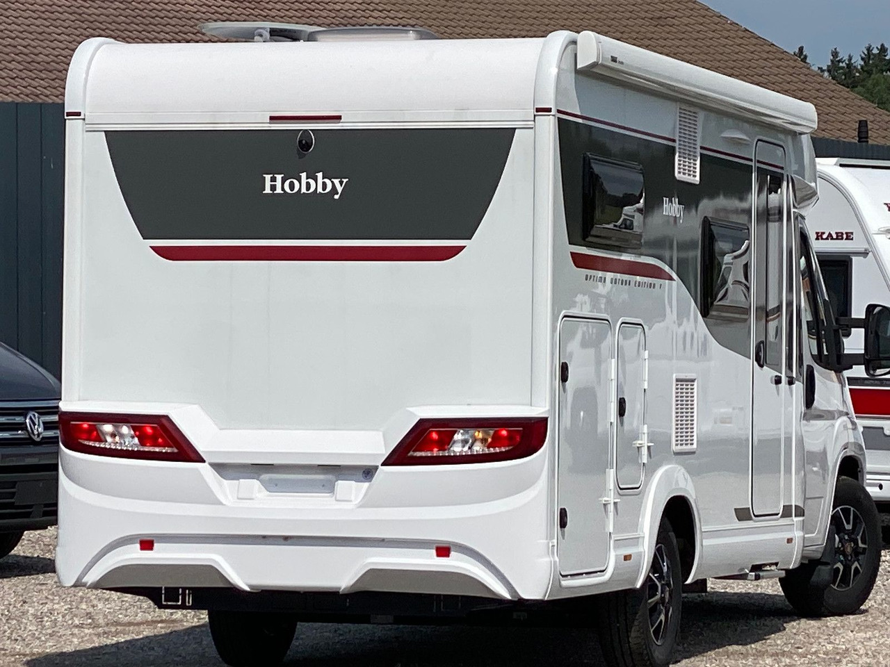 Hobby Optima ONTOUR Edition F V65 GE,SAT,Navi,Markise - Pusiau integruotas kemperis: foto 3 Hobby Optima ONTOUR Edition F V65 GE,SAT,Navi,Markise - Pusiau integruotas kemperis: foto 3
