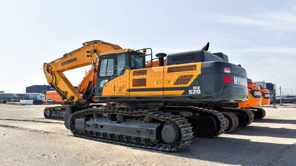 HYUNDAI EXCAVATOR HX520 2.20 CU.M. MY2019 - Vikšrinis ekskavatorius: foto 3 HYUNDAI EXCAVATOR HX520 2.20 CU.M. MY2019 - Vikšrinis ekskavatorius: foto 3