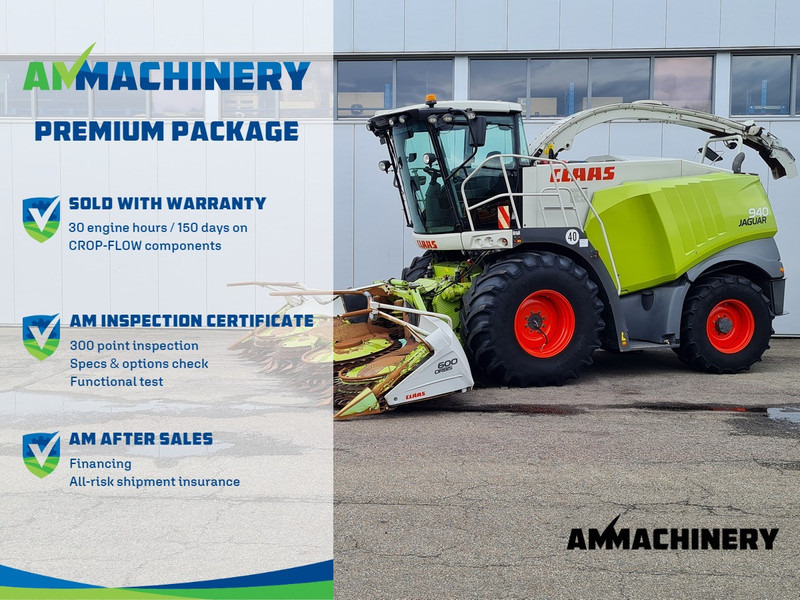 Claas Jaguar 940 - Pašarų kombainas: foto 1 Claas Jaguar 940 - Pašarų kombainas: foto 1