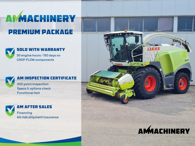Claas Jaguar 940 forage harvester - Pašarų kombainas: foto 1 Claas Jaguar 940 forage harvester - Pašarų kombainas: foto 1
