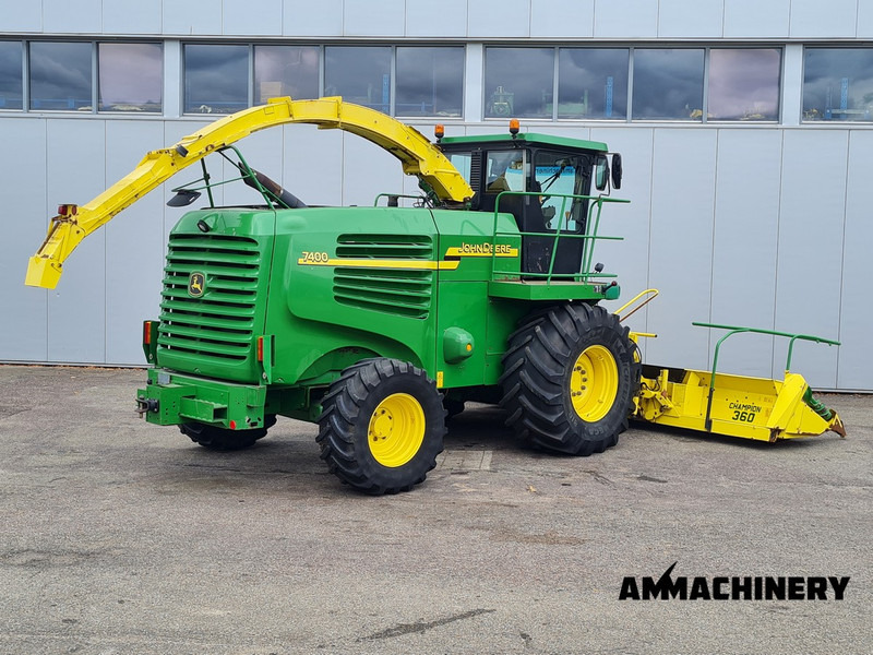 John Deere 7400 forage harvester - Pašarų kombainas: foto 4 John Deere 7400 forage harvester - Pašarų kombainas: foto 4