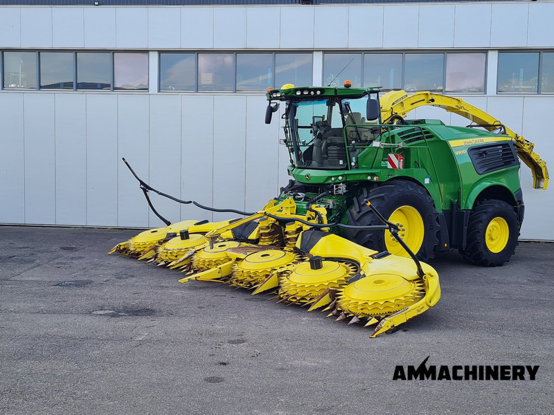 John Deere 9900 forage harvester - Pašarų kombainas: foto 1 John Deere 9900 forage harvester - Pašarų kombainas: foto 1
