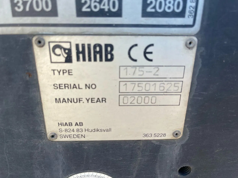 Kaiser HIAB 175, REMOTE control, retractable - Platforminė/ Bortinė puspriekabė: foto 5 Kaiser HIAB 175, REMOTE control, retractable - Platforminė/ Bortinė puspriekabė: foto 5