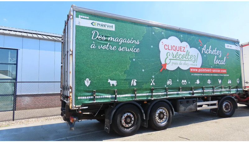 Lecitrailer 27000 kg!   Liftaxel, 3 axel BPW, Edscha - Tentinė priekaba: foto 4 Lecitrailer 27000 kg!   Liftaxel, 3 axel BPW, Edscha - Tentinė priekaba: foto 4