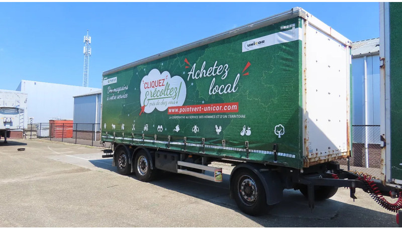 Lecitrailer 27000 kg!   Liftaxel, 3 axel BPW, Edscha - Tentinė priekaba: foto 3 Lecitrailer 27000 kg!   Liftaxel, 3 axel BPW, Edscha - Tentinė priekaba: foto 3