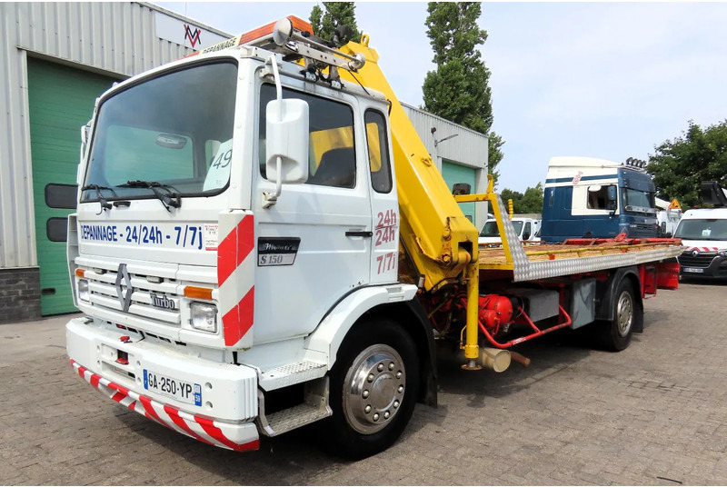 Renault Midliner S150 Recovery truck + Crane. ROYAL FRANCE TRUCK! - Autovežis sunkvežimis, Sunkvežimis su kranu: foto 4 Renault Midliner S150 Recovery truck + Crane. ROYAL FRANCE TRUCK! - Autovežis sunkvežimis, Sunkvežimis su kranu: foto 4
