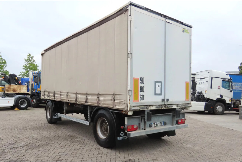 Samro bj 2020 opbouw! BPW ECO PLUS, DISC BRAKES, WHEELBASE 4,33 - Tentinė puspriekabė: foto 1 Samro bj 2020 opbouw! BPW ECO PLUS, DISC BRAKES, WHEELBASE 4,33 - Tentinė puspriekabė: foto 1