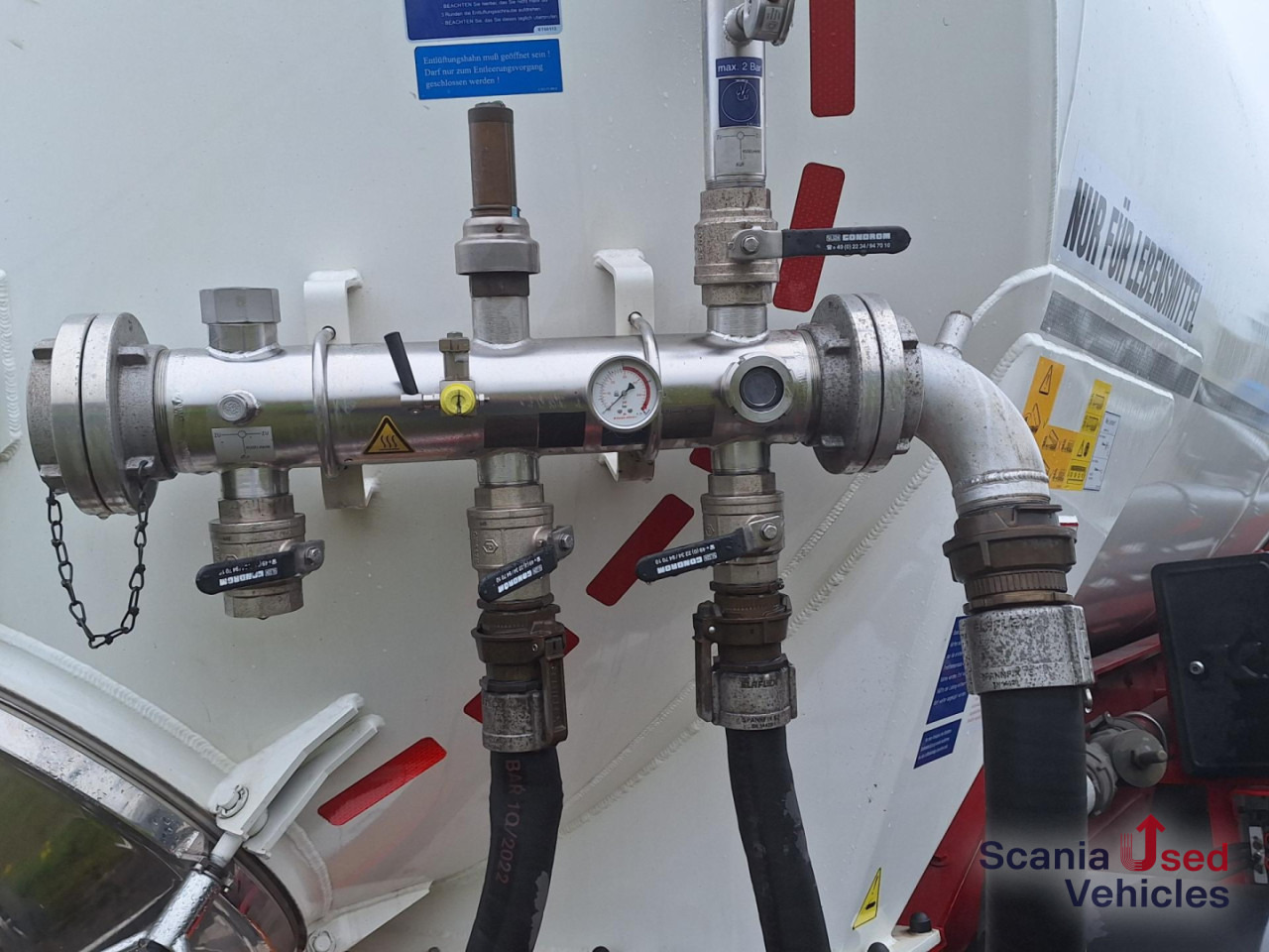 KAESSBOHRER Lebensmitteltank Kippbar SSK 40XS Neuwertig !! - Silo cisterna: foto 4 KAESSBOHRER Lebensmitteltank Kippbar SSK 40XS Neuwertig !! - Silo cisterna: foto 4